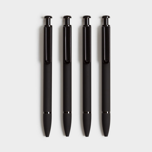 Midnight Trend, Ballpoint Pens Web Product Type, Black Color, 0.43" X 0.53" X 5.51" Size 
