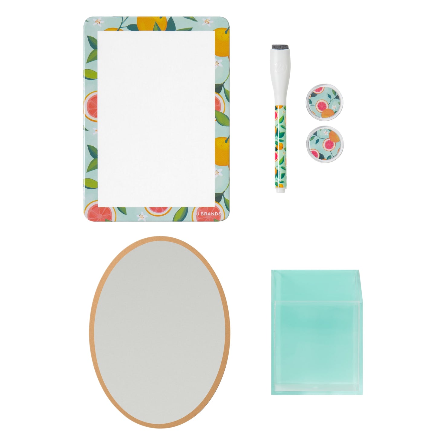 Assorted Colors Color, Dry Erase Board - 5" X 8"
Mirror - 5" X 6.5" Size, 5072U01-06
