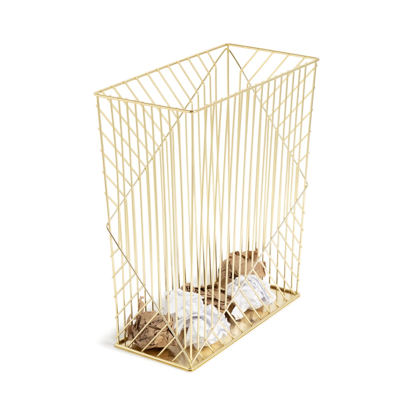 Vena Trend, Waste Basket Web Product Type, Gold Color