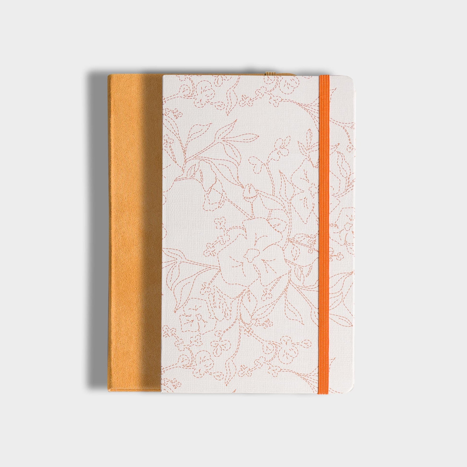 Fresh Foliage, Hardbound Journal, 5.5" X 8" 