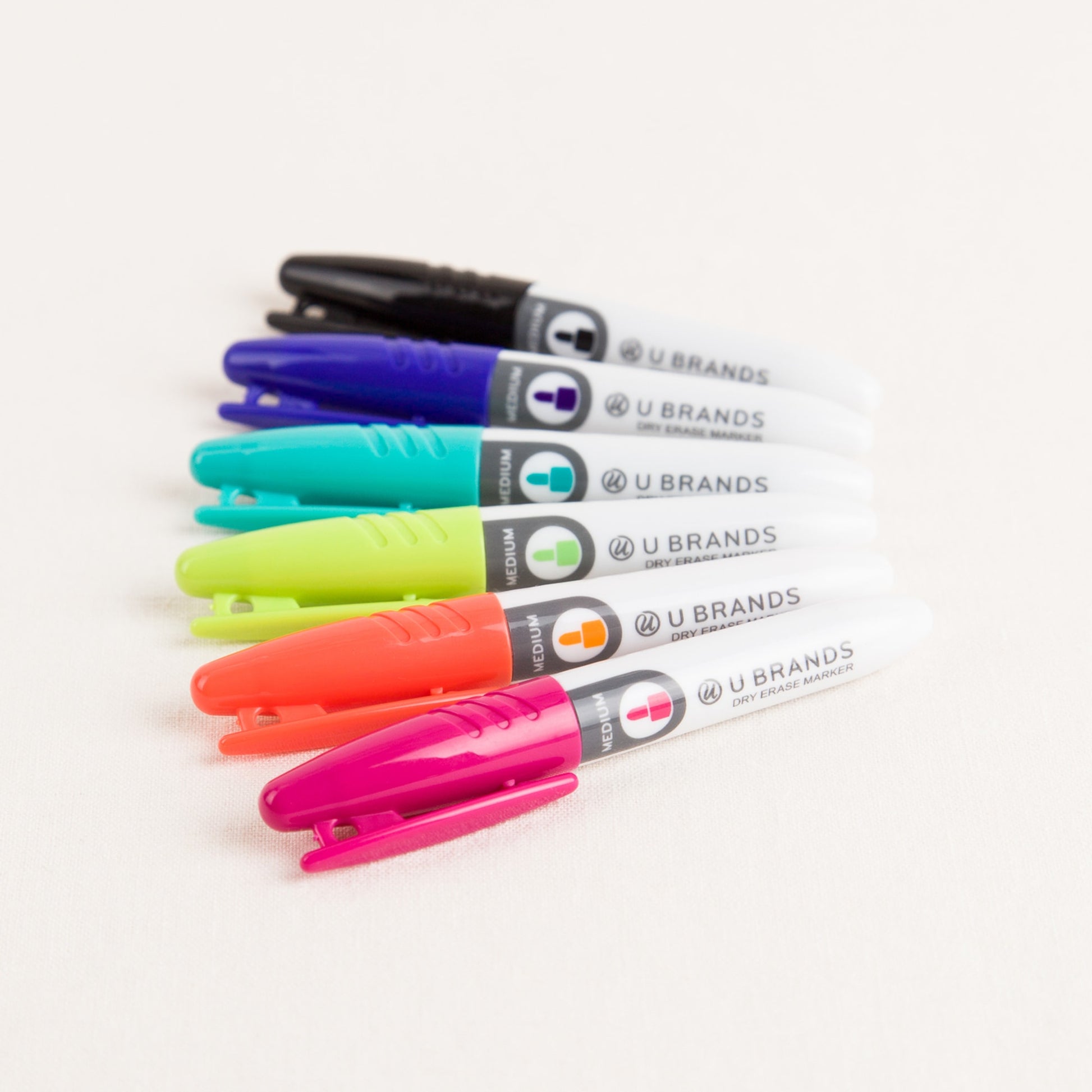 Mini & Mighty, Dry Erase Markers, Assorted Colors, 0.75" X 6" X 5" 