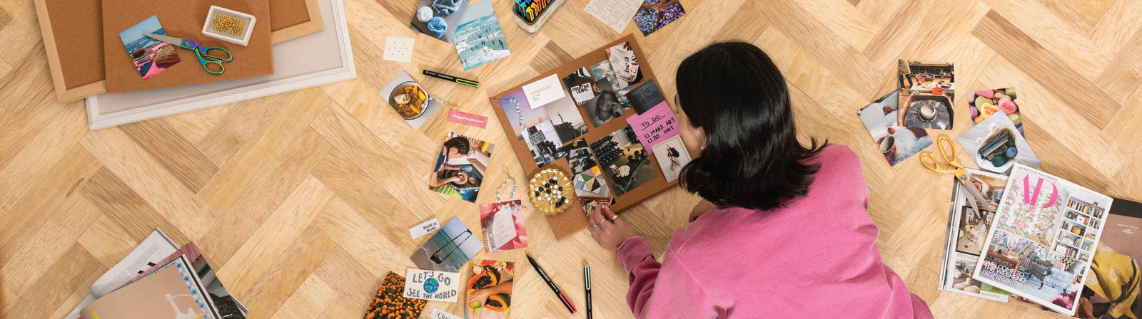 How to Start a Vision Board: 4 Theme Printables to Make It Easy