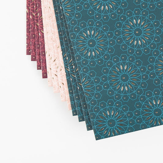 U Brands Fleuri Hanging File Folders, 12 CT Assorted Colors
