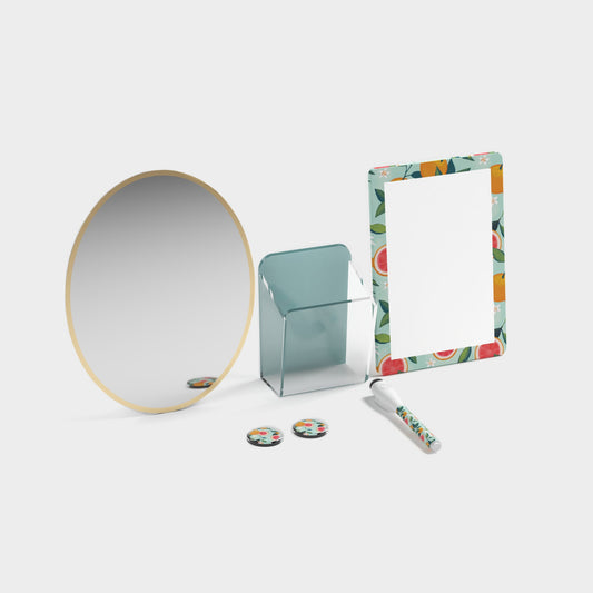 Assorted Colors Color, Dry Erase Board - 5" X 8"
Mirror - 5" X 6.5" Size, 5072U01-06