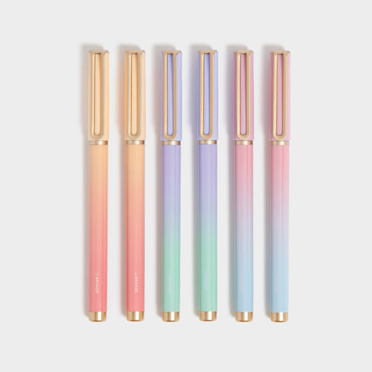 Lucent Dreams, The Catalina Felt Tip Pens, 6 Ct, Assorted Colors, 5.433 Inch X 5.433 Inch X 0.472 Inch