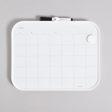 Modern Bevel Trend, Dry Erase Calendar Web Product Type, White Color, 11" X 14" Size 