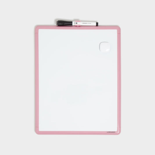 Contempo, Dry Erase Board, Pink, 11" X 14" 