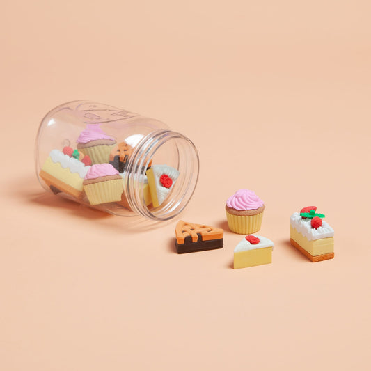 Cake For Days, Jar Of Erasers 