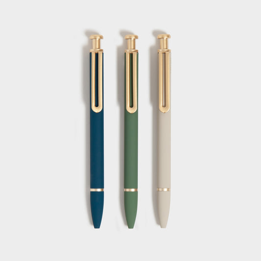 Lush Stripes, Ballpoint Pens, Assorted Colors, 0.43" X 0.53" X 5.51" 