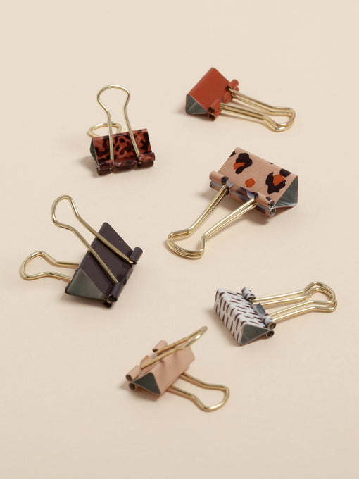 Can't Be Tamed Binder Clips, 24 Count