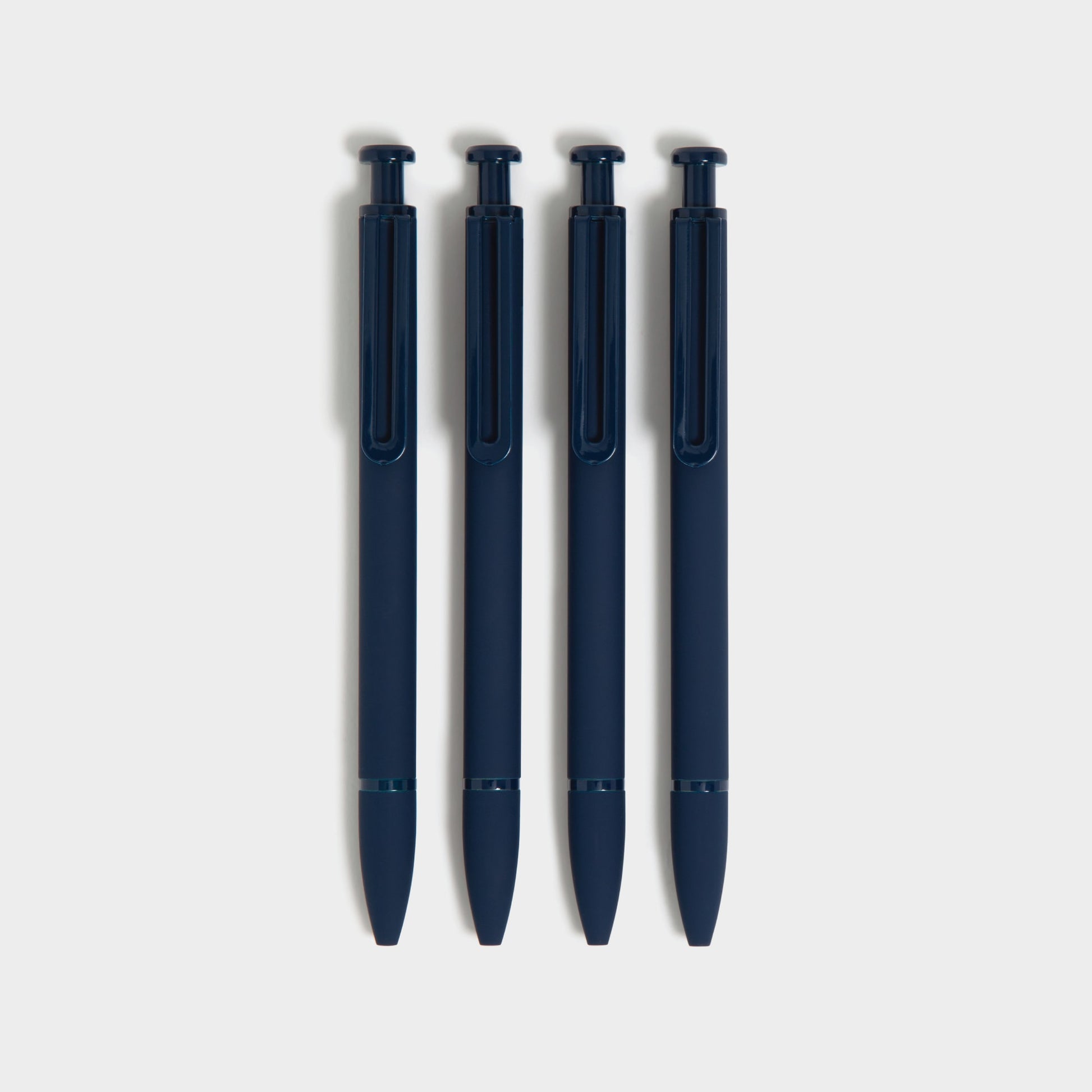 Midnight Blue, The Monterey Ballpoint Pens, 4 Ct, Black, 5.51 Inch X  0.53 Inch X 0.43 Inch 