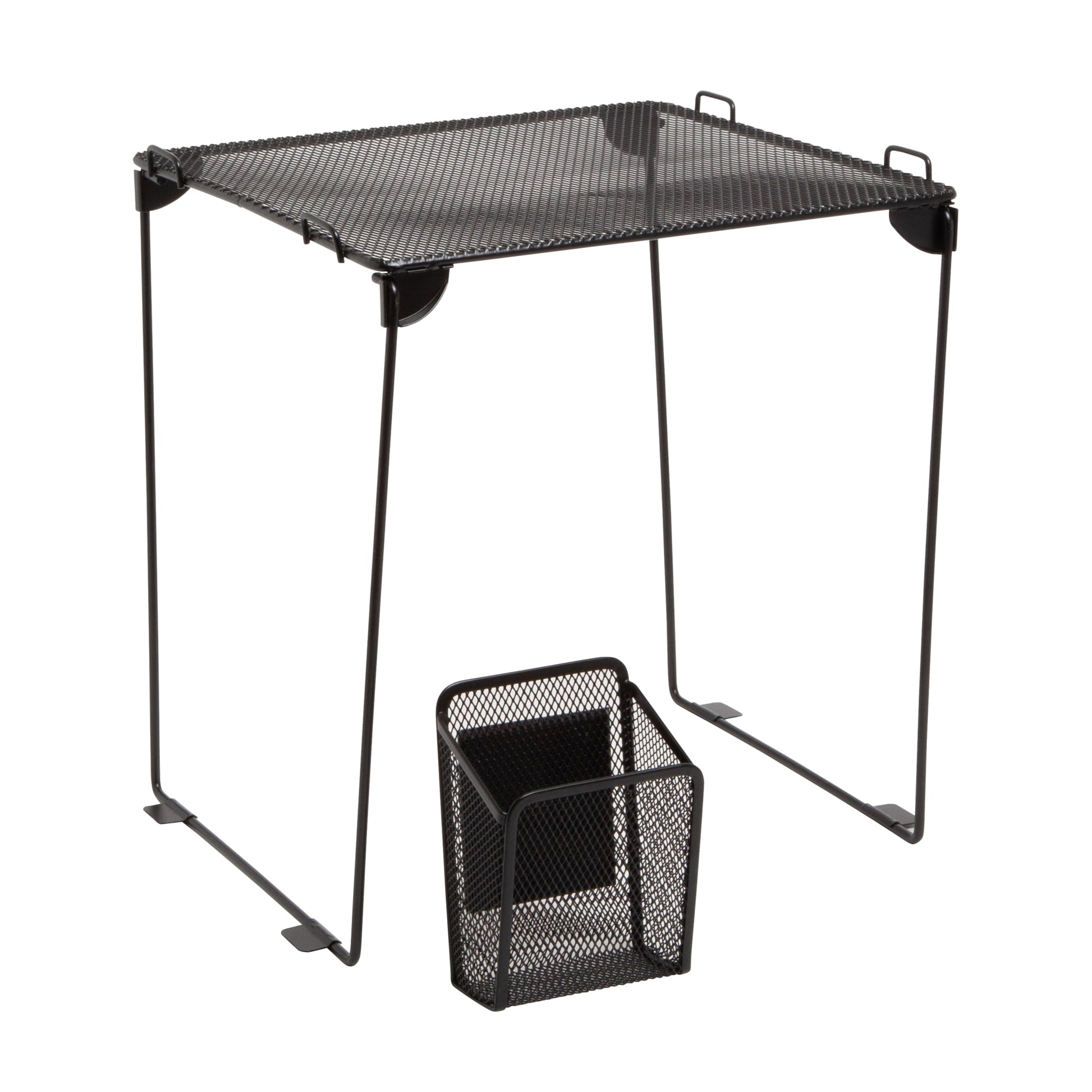 Black Color, Shelf - 12.8" X  10.4" X 1.5"
Cup - 3.5" X 2.4" X 5.1" Size, 3794E01-06