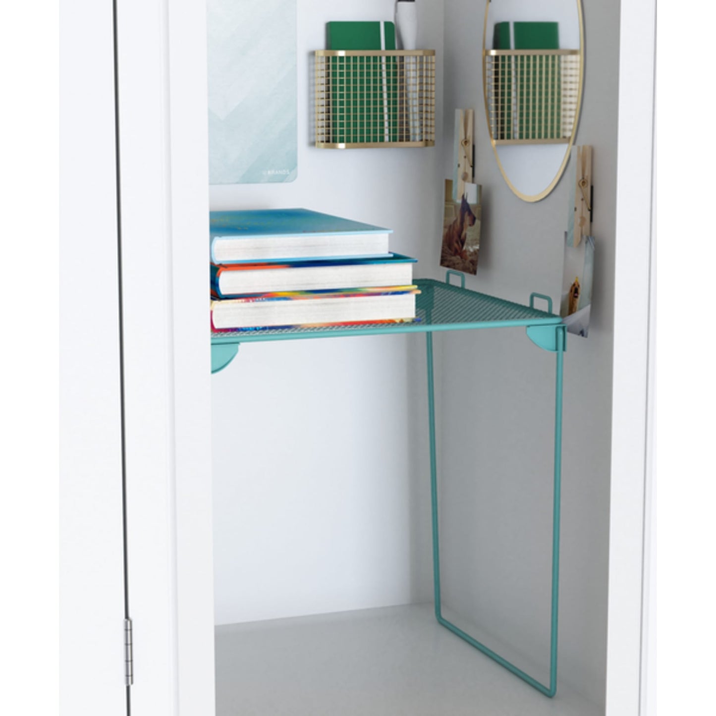 Blue Color, Dry Erase Board - 5" X 8"
Mirror - 5" X 6.5" Size, 5070U01-06