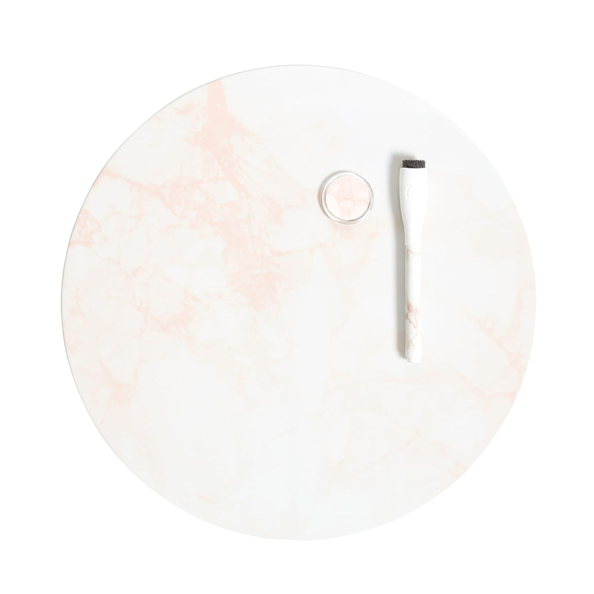 U Brands Peach Marble Dry Erase Board 3107U0004 Adorn your wall