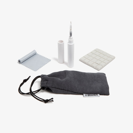 Clean Harmony, Earbud Cleaning Kit, Charcoal, 8.5 X 5 X 0.95 