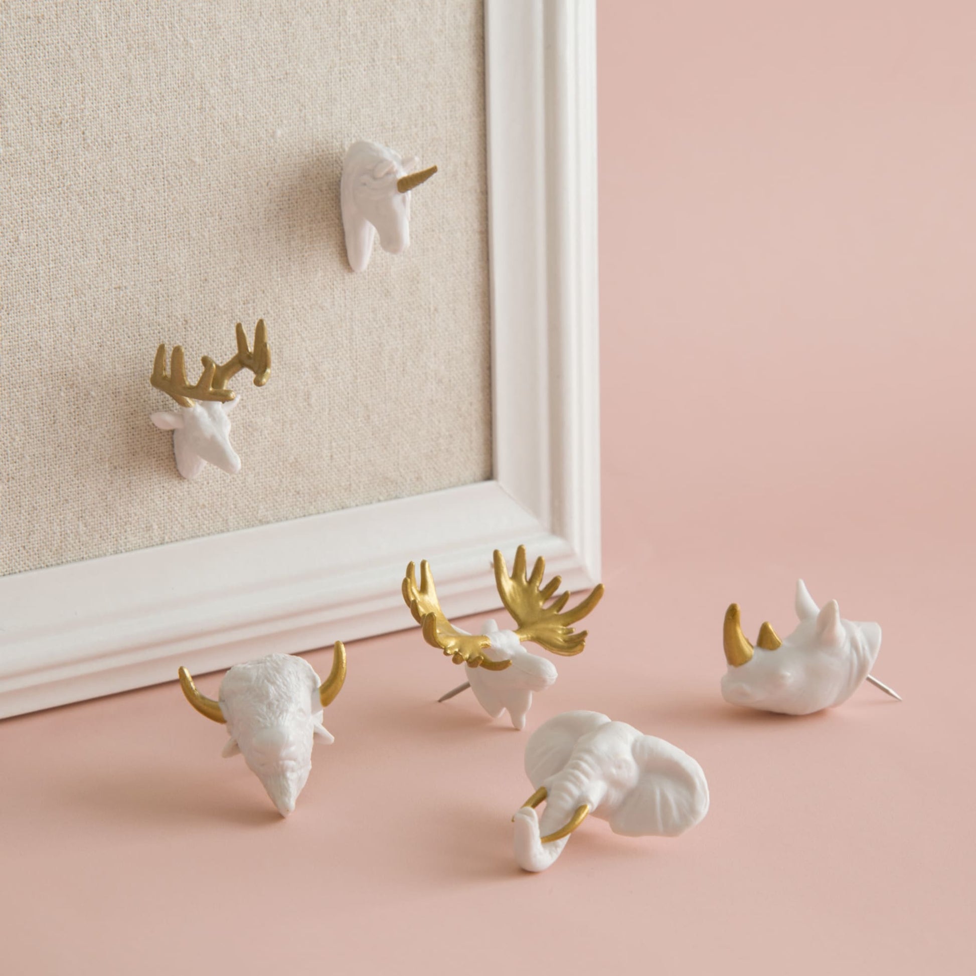 Animal Head, Push Pins 