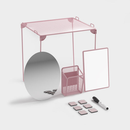 Pink Color, Dry Erase Board - 5" X 8"
Mirror - 5" X 6.5" Size, 4145U01-06