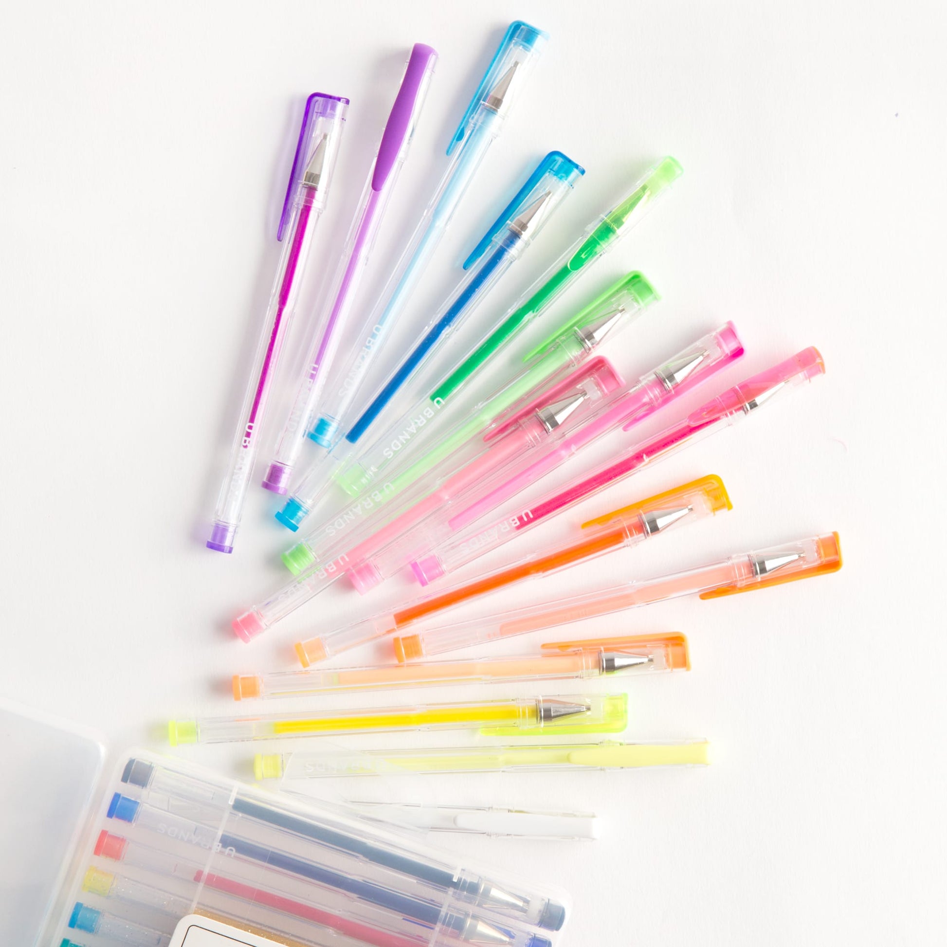 U Brands Live Colorfully Gel Pens 2225U06-24 Experience a