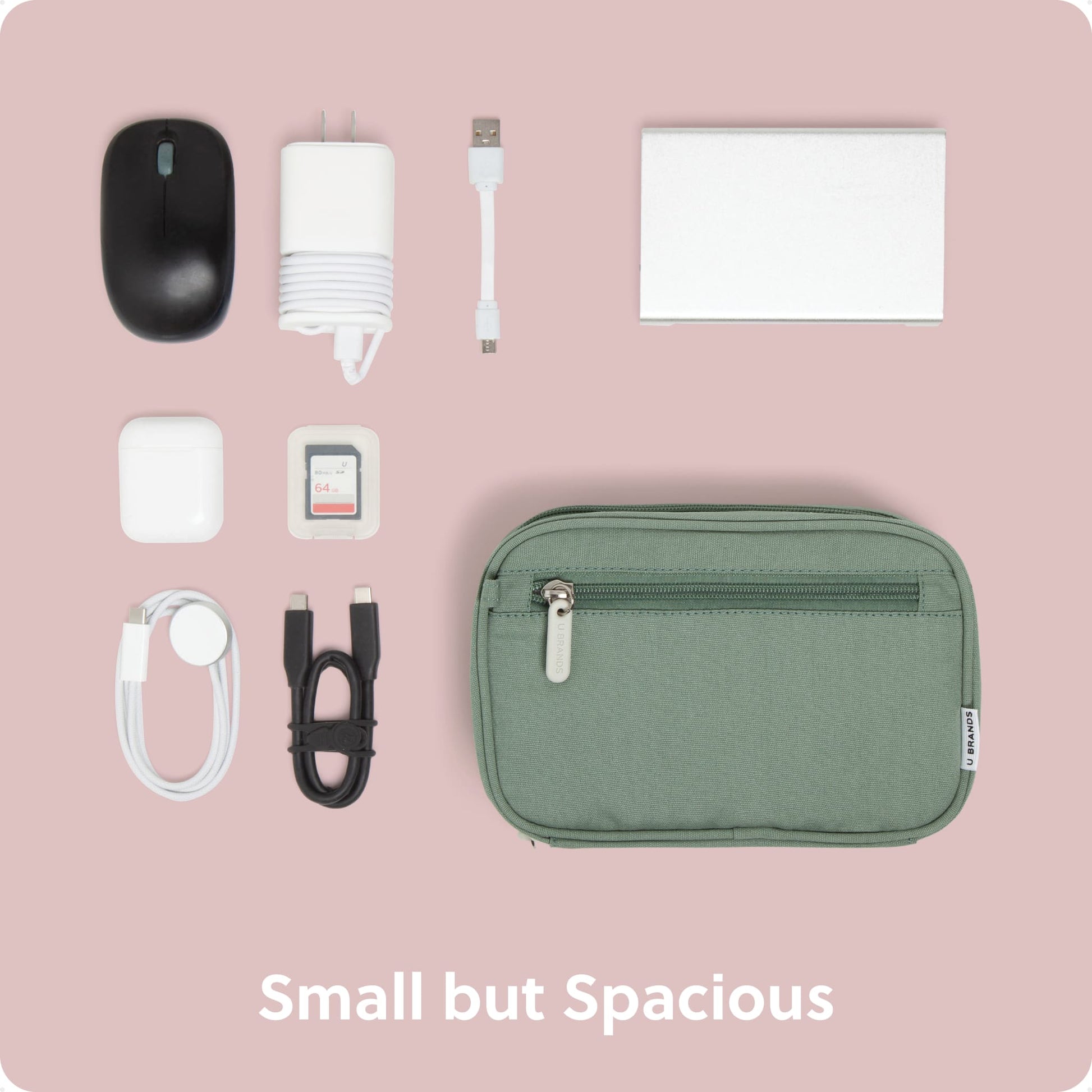 Green Color, 8X5X2 Size, 7356U01-12