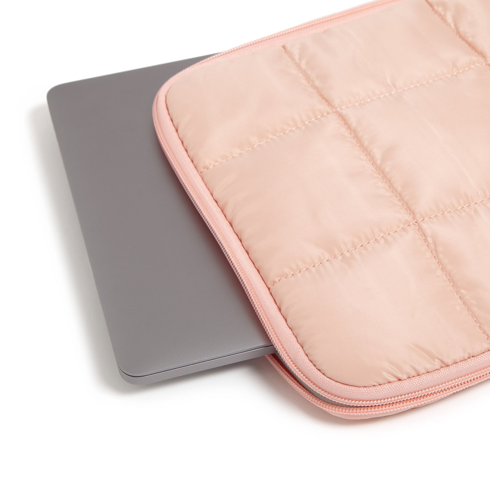 The Puffer - Dusty Rose, Laptop Sleeve, 14 In, Dusty Rose, 13.5 X 9.75 