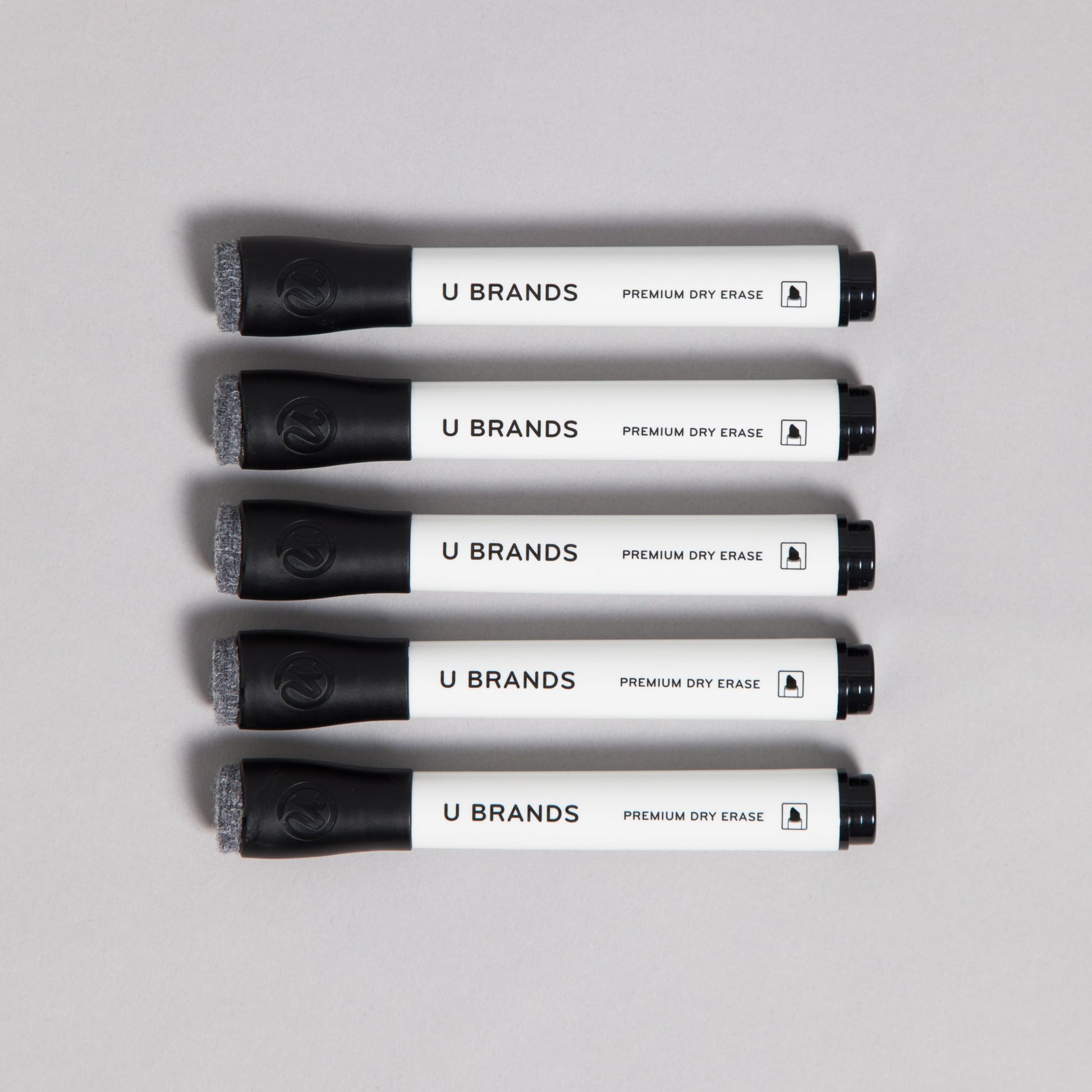 The Essential, Dry Erase Markers, Black, 7" X 6.5" 