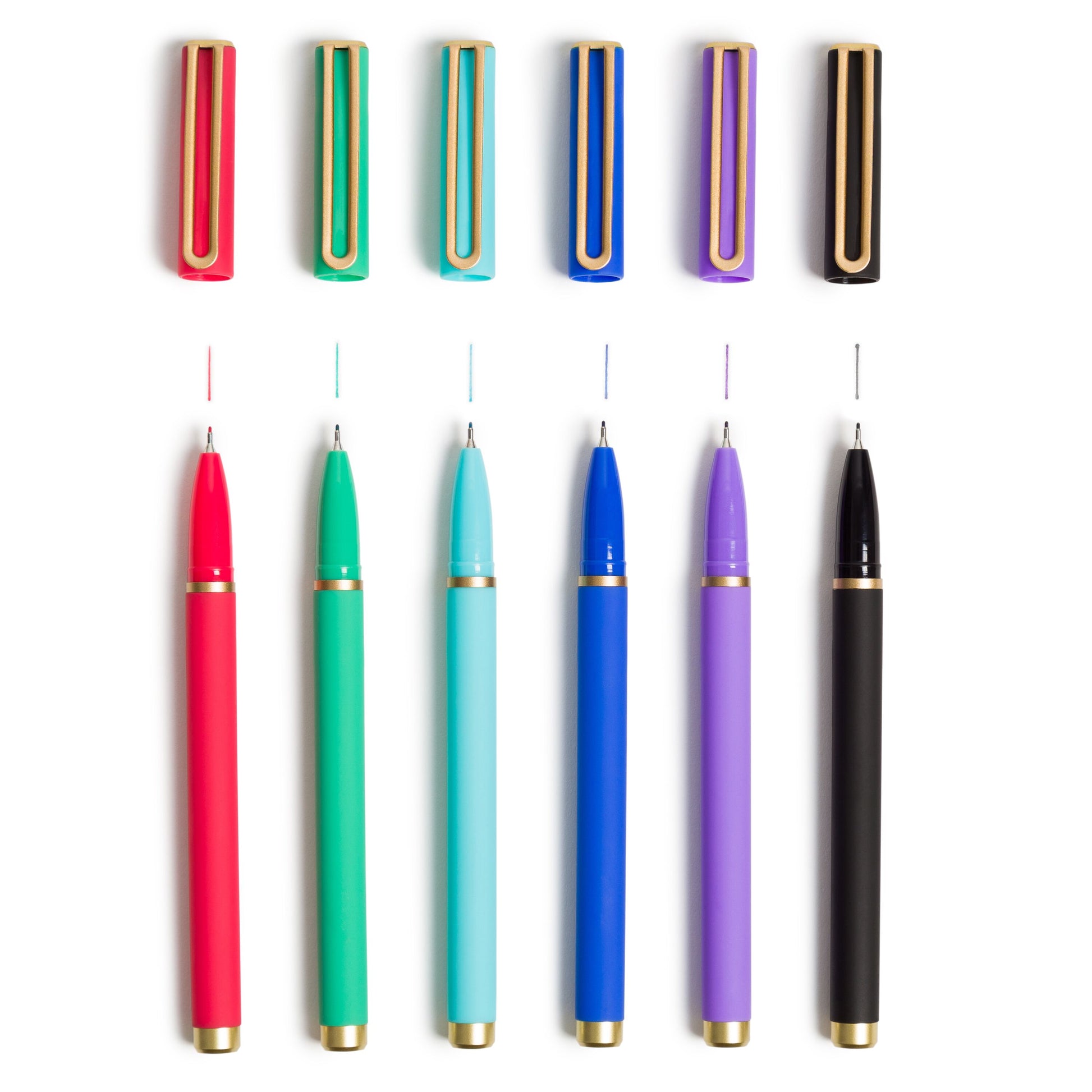 U Brands Catalina Felt Tip Pens, Soft Touch detail