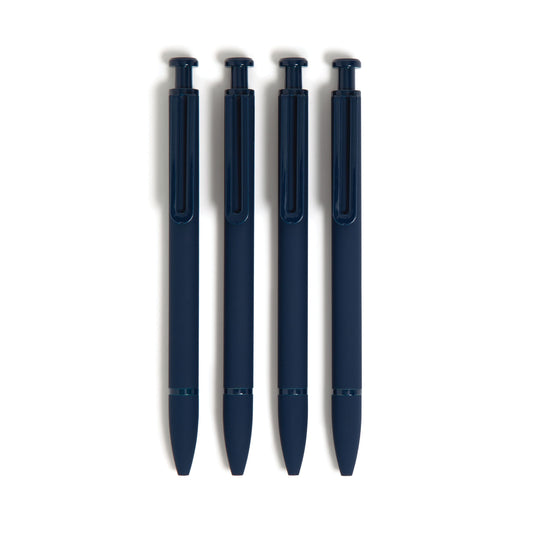 U Brands Monterey Ballpoint Pens 4 Count Midnight Blue