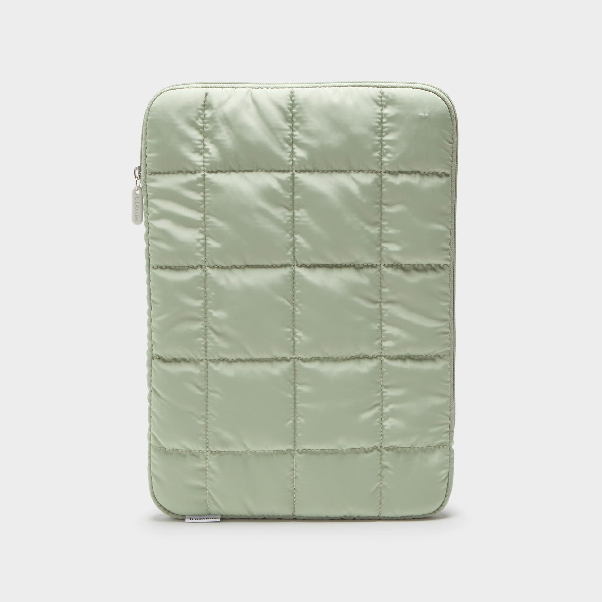 The Puffer - Matcha, Laptop Pouch, 16 In, Matcha, 15 X 10.5 