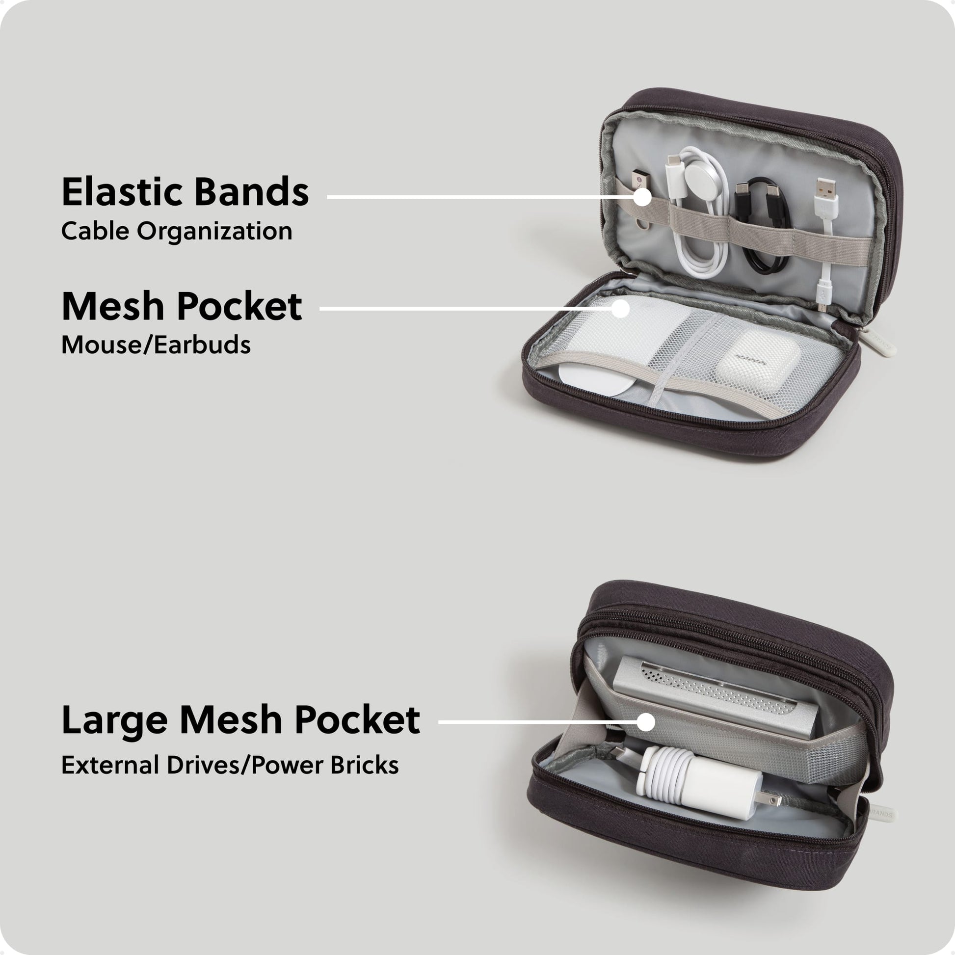 Black Color, 8X5X2 Size, 7355U01-12