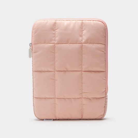 The Puffer - Dusty Rose, Laptop Pouch, 14 In, Dusty Rose, 13.5 X 9.75 