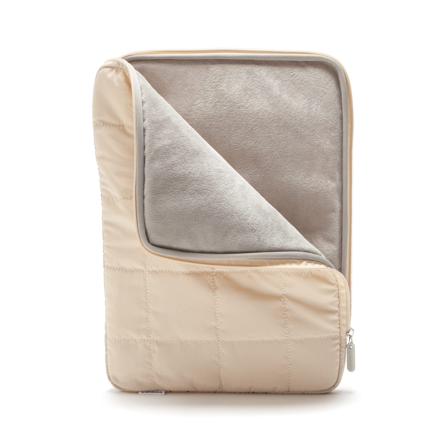 The Puffer - Sand, Puffer Laptop Pouch, Sand, Large, Sand, 15 X 10.5 