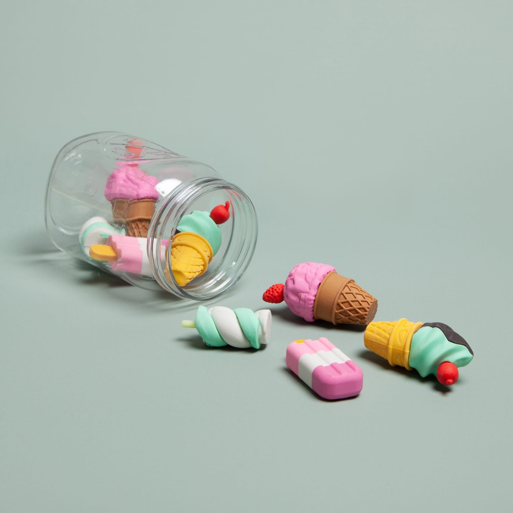 Sweat Treats, Jar Of Erasers 