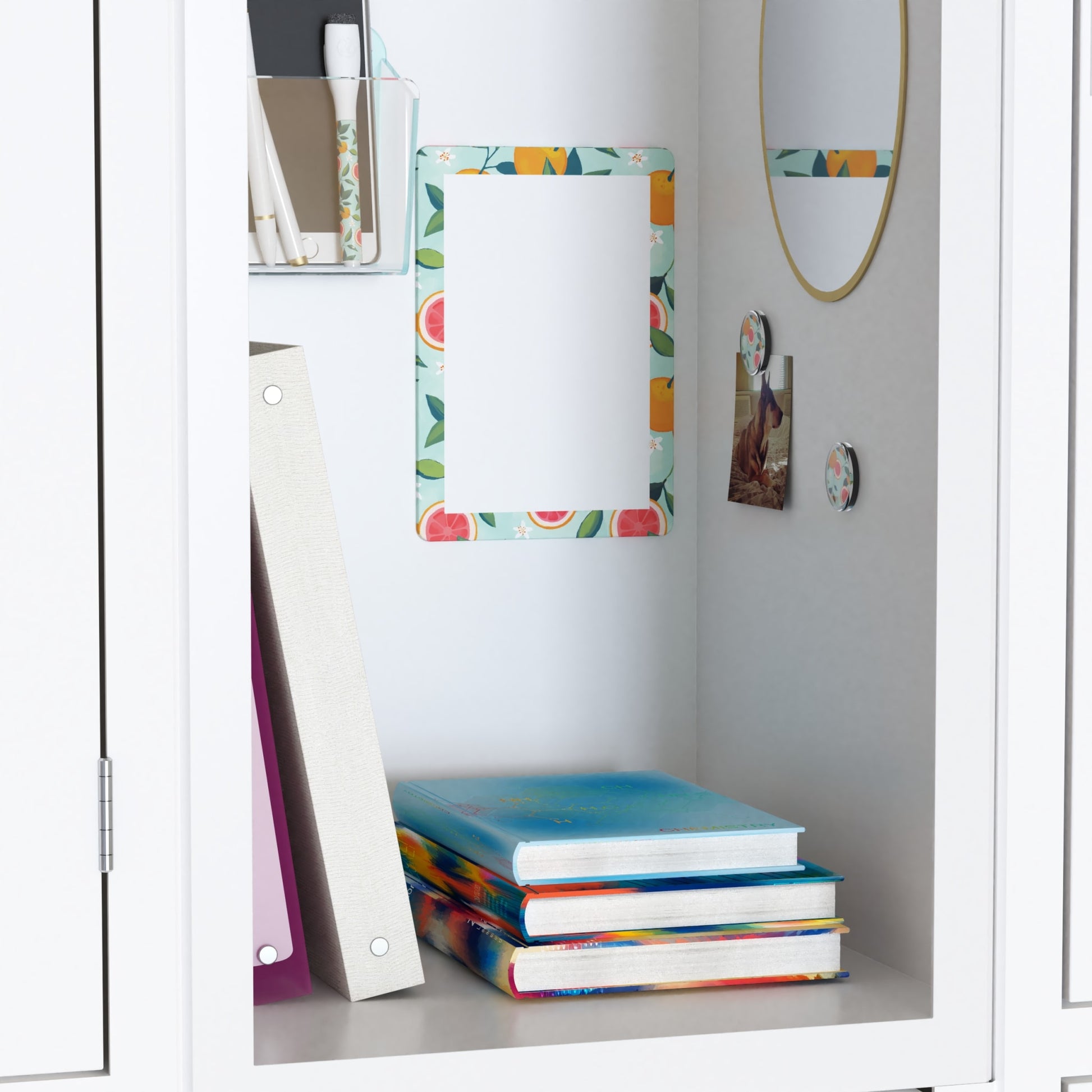 Assorted Colors Color, Dry Erase Board - 5" X 8"
Mirror - 5" X 6.5" Size, 5072U01-06