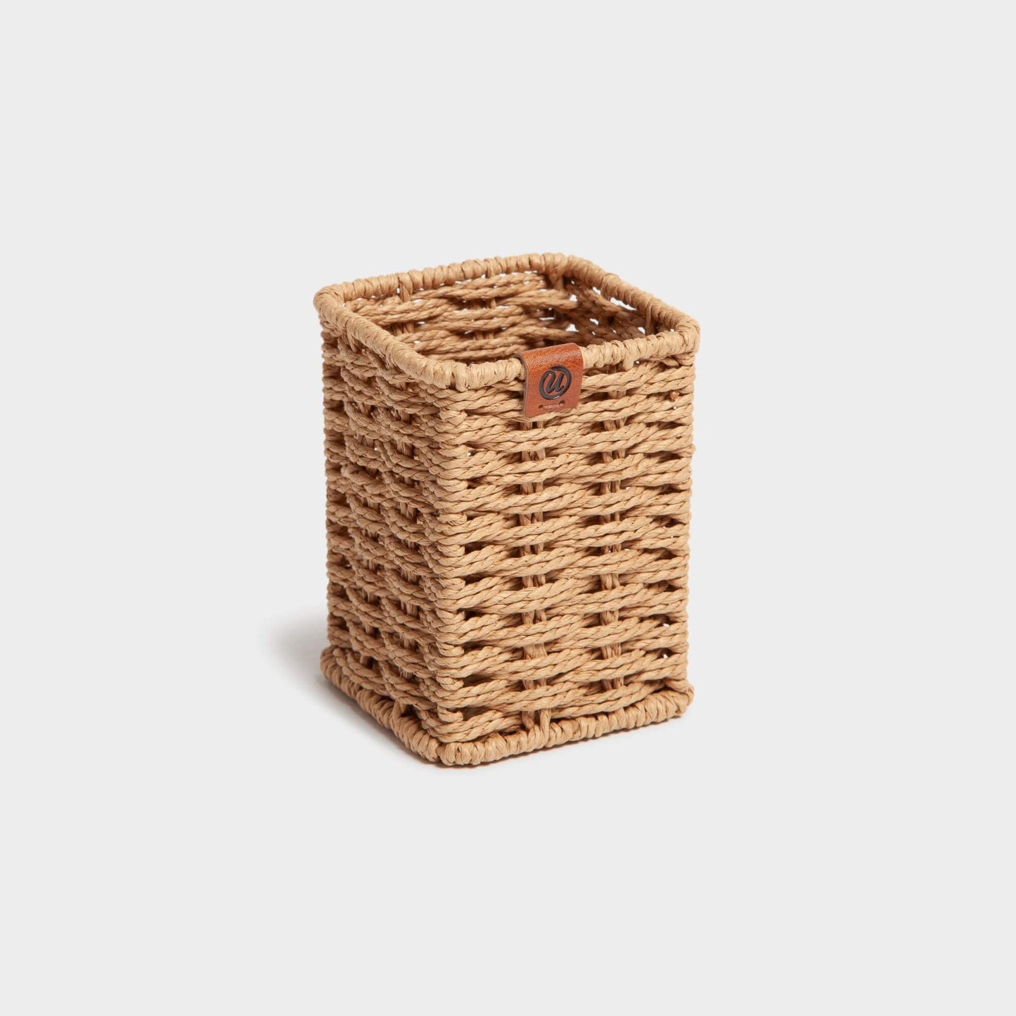 Somerset, Woven Pencil Cup, Brown 