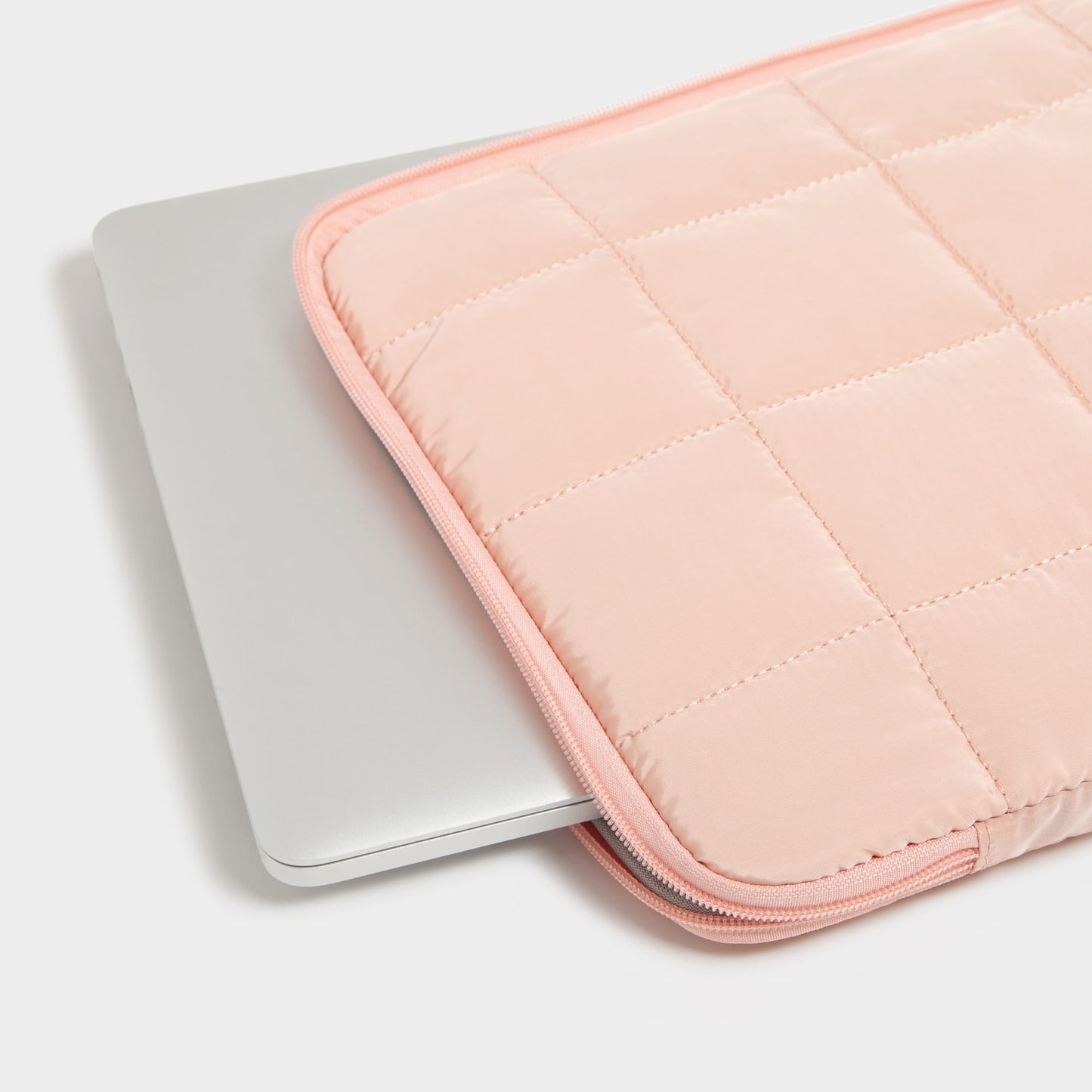 The Puffer - Dusty Rose, Laptop Pouch, 16 In, Dusty Rose, 15 X 10.5 