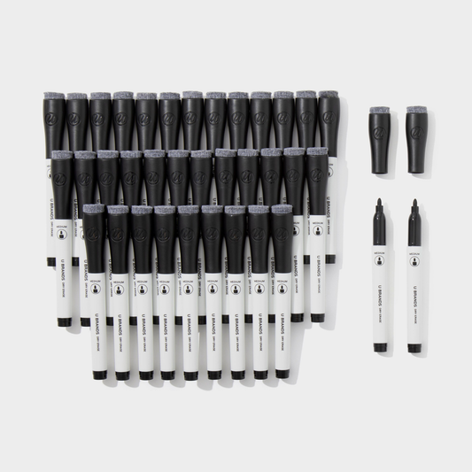 Black Color, 5.5X0.5X0.45 Size, Set of 36, 843463196992, 1019699