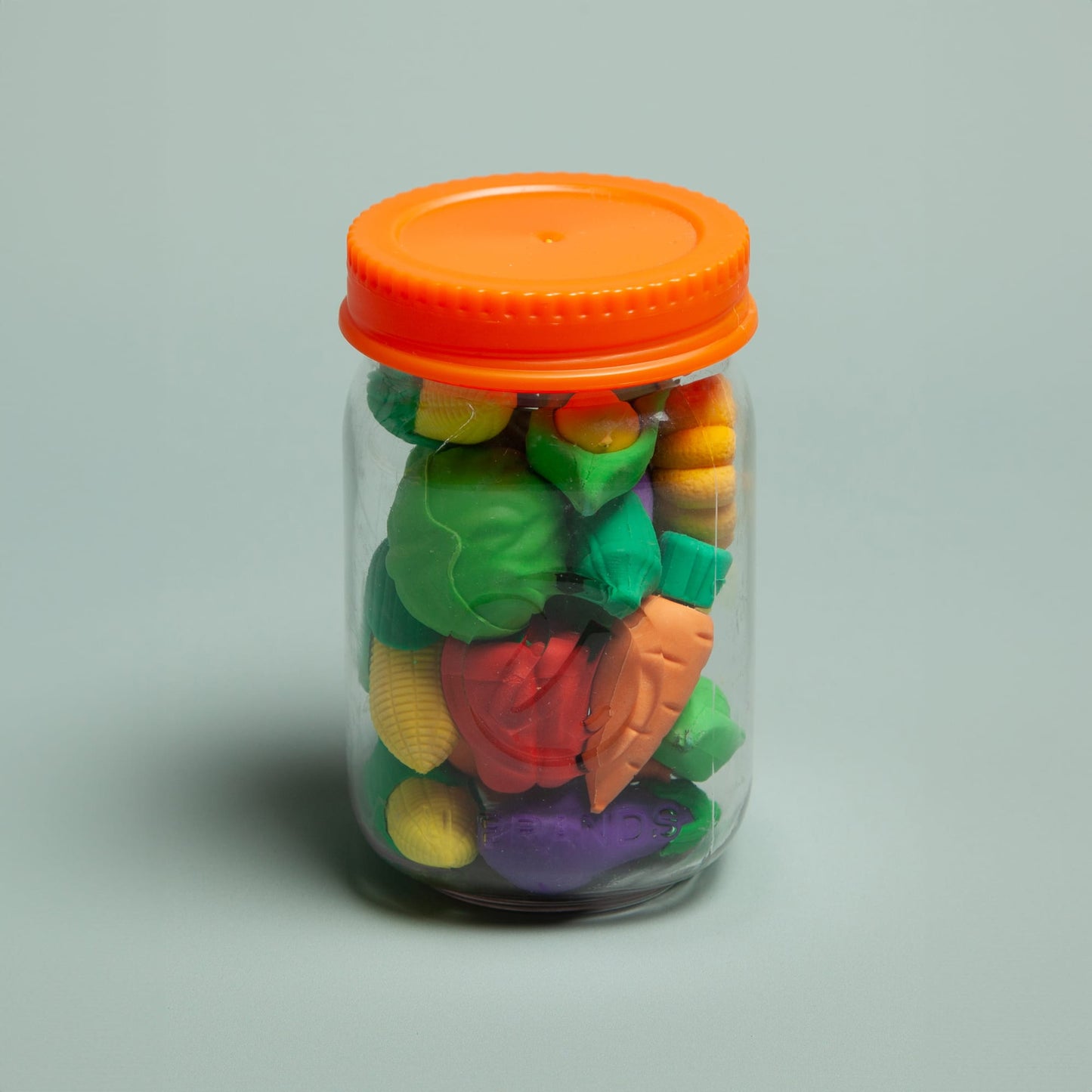 Veggie Mix, Jar Of Erasers 