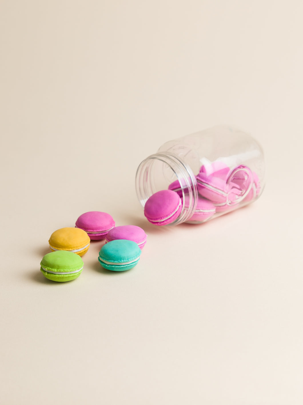 Macaron Erasers, Set of 12