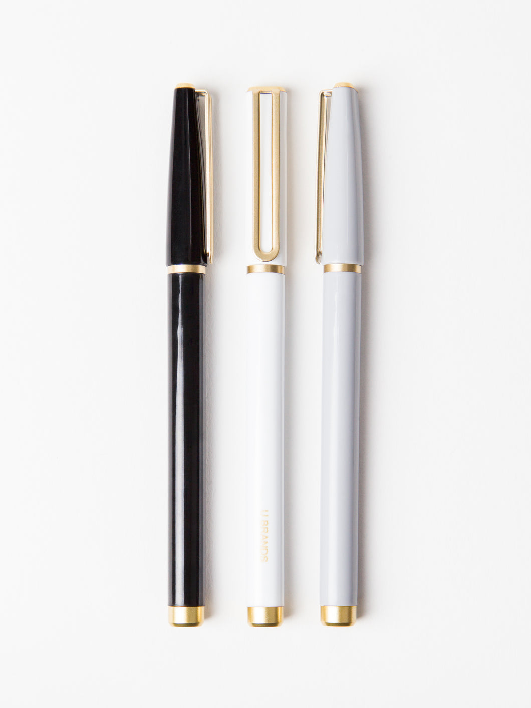 U Brands Catalina Soft Touch Porous Pens, Jewel Tones, 12 Count