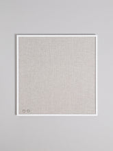 White Metal Frame Linen Bulletin Board, 14" x 14"