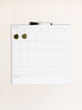 Square Dry Erase Calendar Board, 14" x 14"