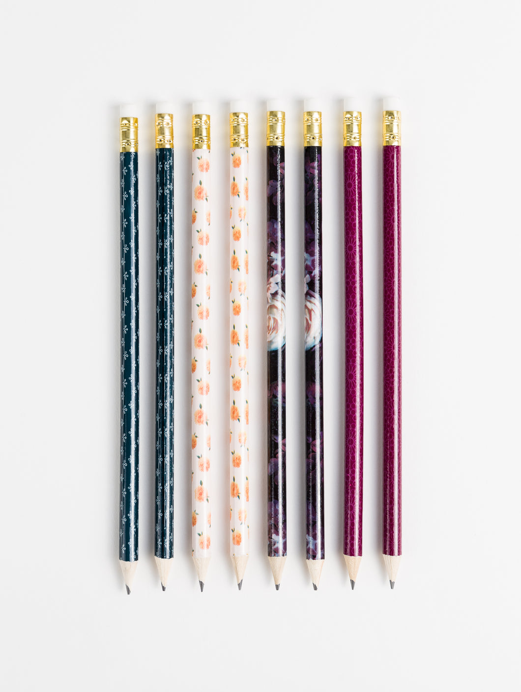 Fleuri Pencils, Set of 8