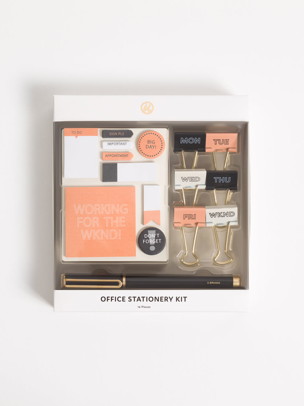 Work For the Weekend Office Kit, Set of 16