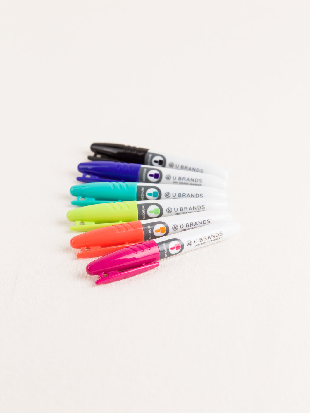 Dry Erase Whiteboard Markers Fine Point (6/Pack) assorted colors